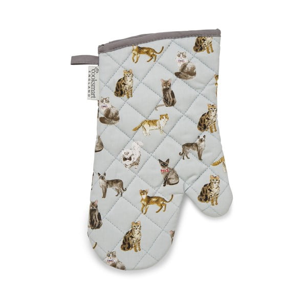 Virtuves dvieļu un cimda komplekts (4 gab.) Curious Cats – Cooksmart ®-image-4