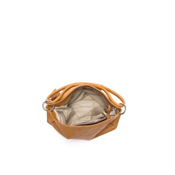 Ādas rokassoma Anna Luchini 71 Cognac-image-3