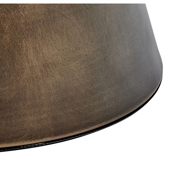 Brūns tērauda apaļš žurnālgaldiņš ø 70 cm Dunsley – Actona-image-2