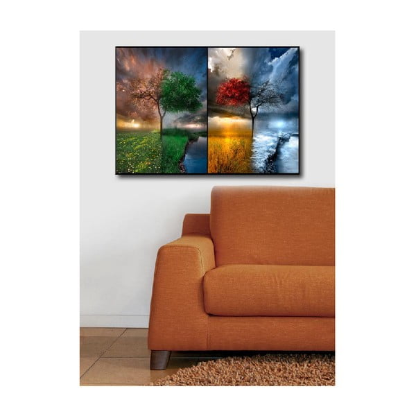 Glezna uz audekla Seasons, 70 x 45 cm-image-3