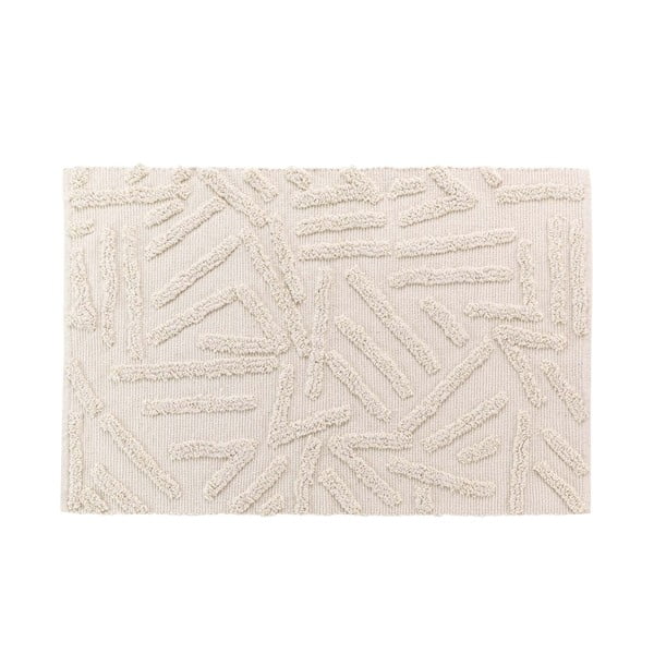 Krēmkrāsas mazgājams paklājs 60x90 cm Athena – douceur d'intérieur-image-4