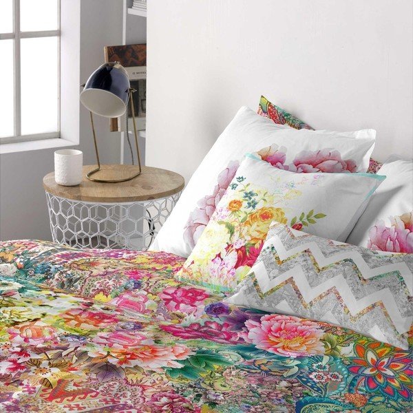 Kokvilnas spilvendrāna "Happy Friday Cushion Cover Boho Chic", 60 x 60 cm-image-1