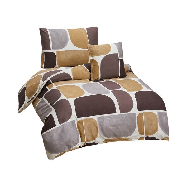 Vienguļamā gultas veļa no mikrosatīna 140x200 cm Pablo – My House