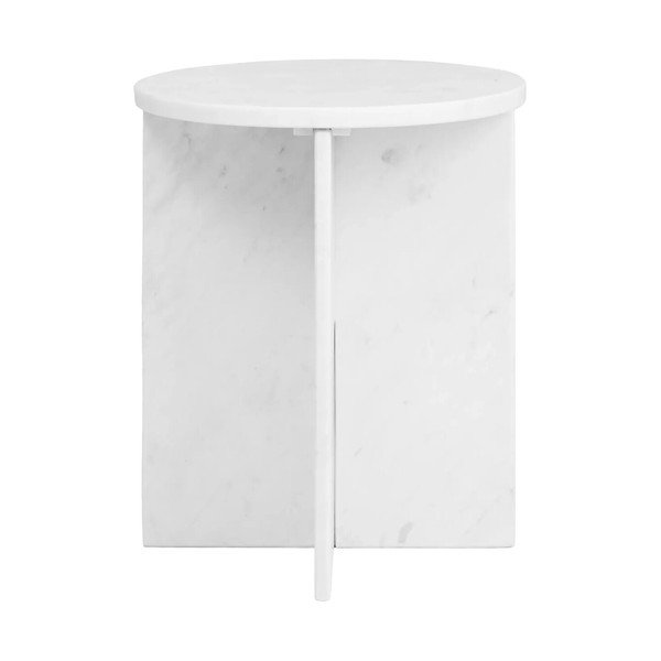 Marmora apaļš sānu galdiņš ø 40 cm Savio – Premier Housewares-image-2