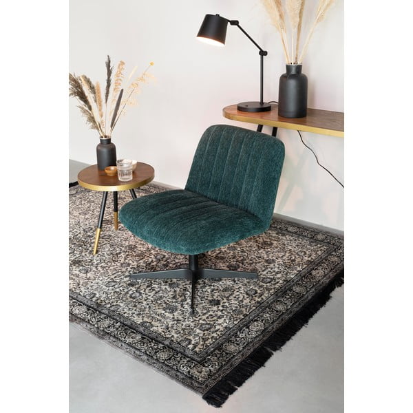 Melna galda lampa ar metāla abažūru (augstums 60 cm) Hajo – White Label-image-4