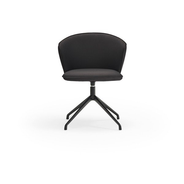 Melni polsterēti ēdamistabas krēsli (2 gab.) Add – Teulat-image-1