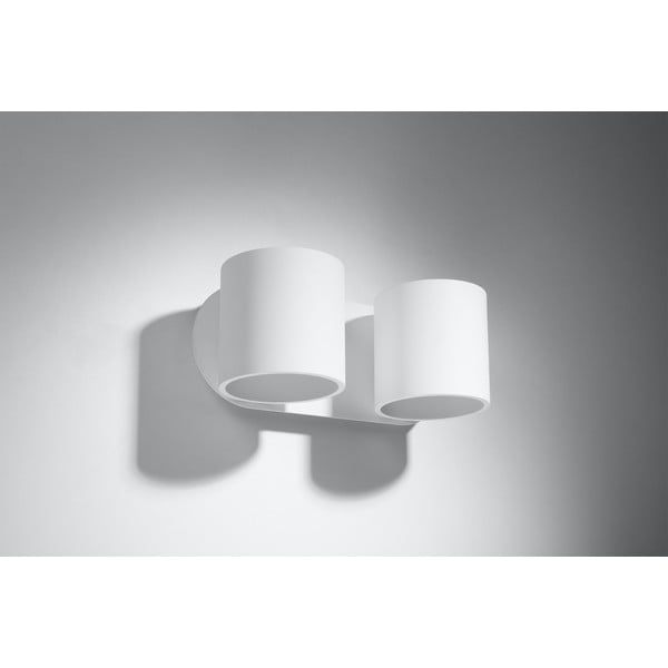 Balta sienas lampa Solux Roda-image-2