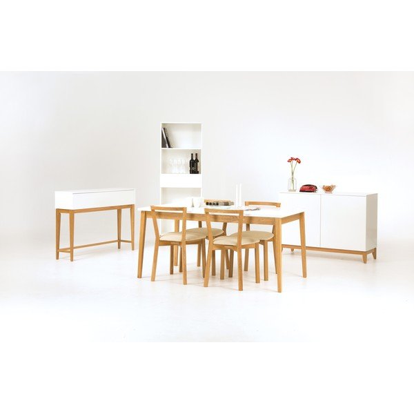 Pusdienu galds Woodman Blanco, 165 x 90 cm-image-4