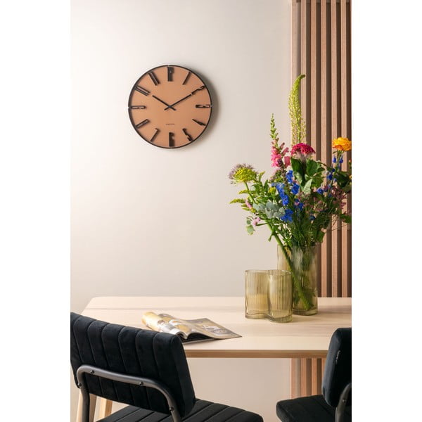 Gaiši brūna stikla vāze PT LIVING Wave, augstums 27 cm-image-1