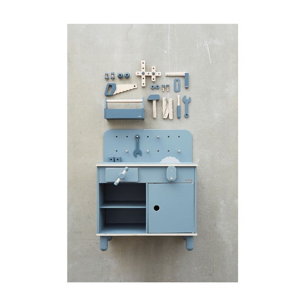 Zils spēļu darba galds Flexa Play The Workbench-image-2