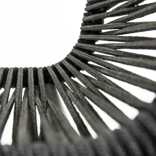 Melns dārza krēsls ar tērauda konstrukciju Kave Home Glenville-image-4