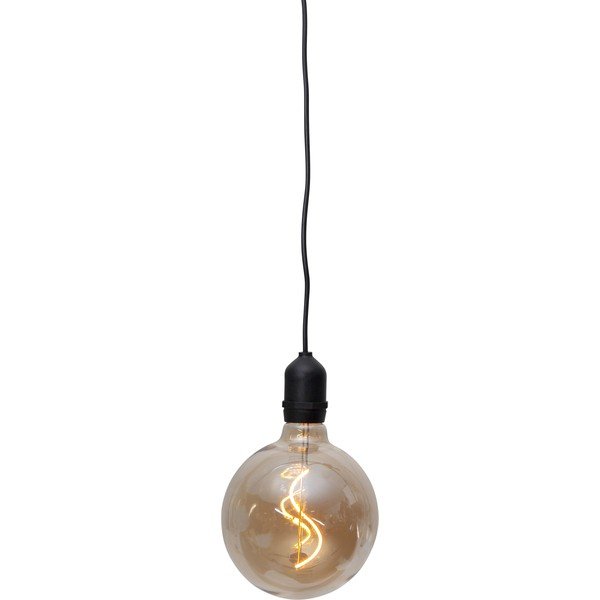 Brūna LED āra lampa Star Trading Glassball, garums 1 m-image-4