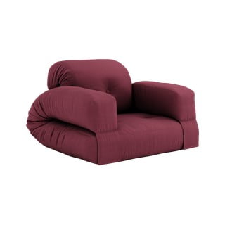 Izlaižams matrača krēsls Karup Design Hippo Bordeaux