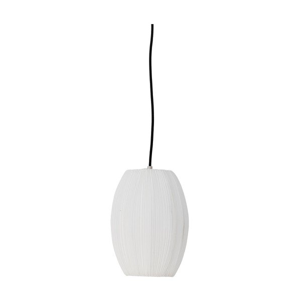 Balta piekaramā lampa ar auduma abažūru ø 21 cm Pica – Bloomingville