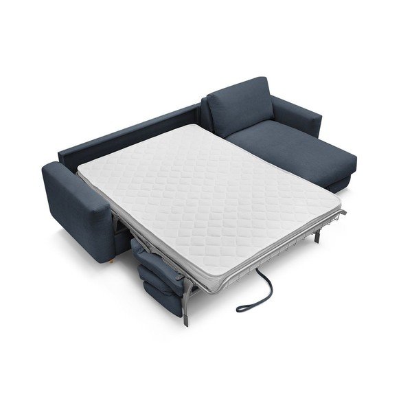 Tumši zils stūra dīvāns Nouveau Cocoone – Bobochic Paris-image-4