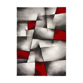 Sarkans ar pelēku paklājs Universal Malmo, 60 x 120 cm