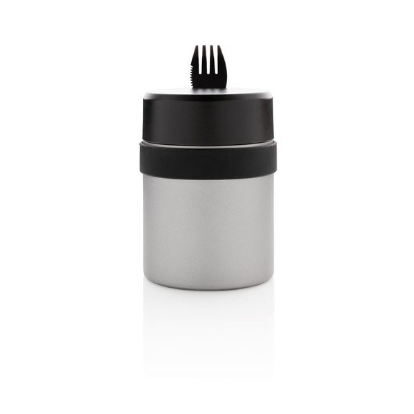 Nerūsējošā tērauda pusdienu kārbas komplekts ar galda piederumiem XD Collection-image-3