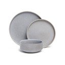 Pelēku keramikas trauku komplekts (18 gab.) Bonami Selection Malia