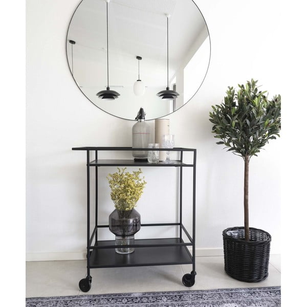 Melni ratiņi ar tērauda konstrukciju House Nordic Vita-image-1