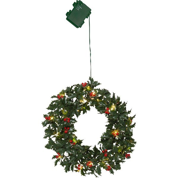 Vainags ar gaismiņām Holly – Star Trading-image-2