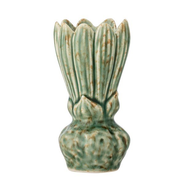 Zaļa akmensmasas vāze (augstums 12 cm) Cyrill – Bloomingville