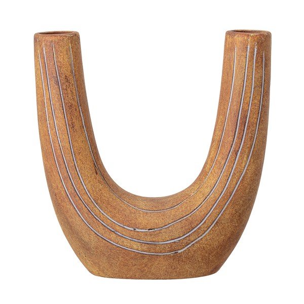 Terakotas vāze Bloomingville Balduin, augstums 26 cm-image-2