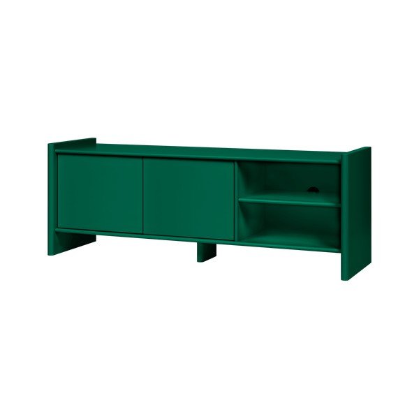 Zaļš TV galdiņš 160x58x48 cm Rali – noo.ma