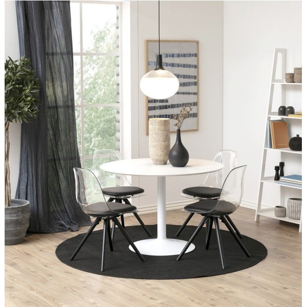 Balts apaļš ēdamgalds Actona Ibiza, ⌀ 110 cm-image-1