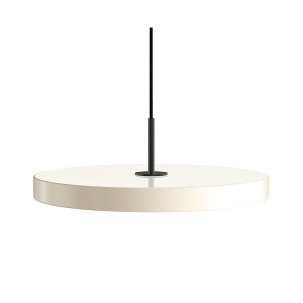 Krēmkrāsas LED piekaramā lampa ar metāla abažūru ø 43 cm Asteria Medium – UMAGE