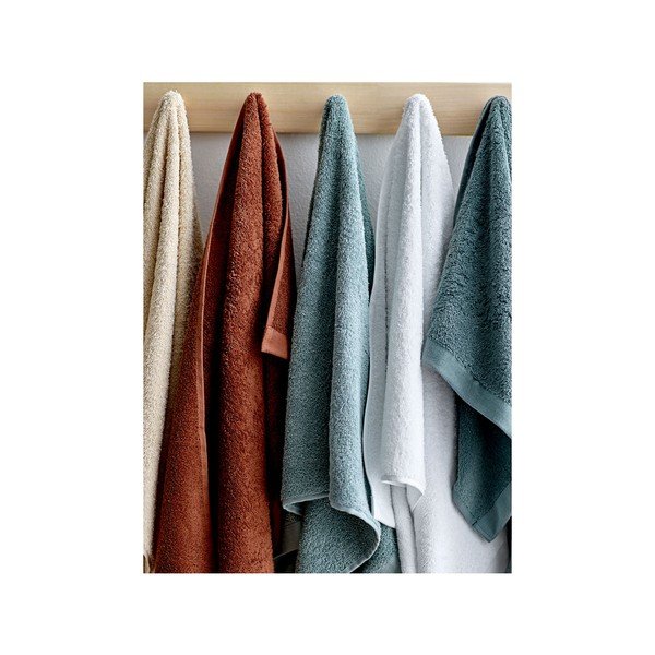 Zaļganzils organiskās kokvilnas dvielis Södahl Comfort, 30 x 30 cm-image-1