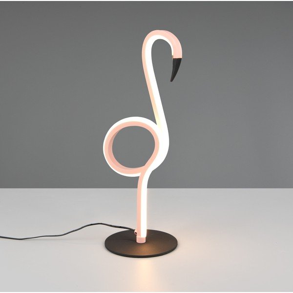 Rozā LED galda lampa (augstums 35 cm) Ingo – Reality-image-1