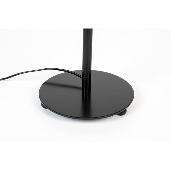 Melna galda lampa White Label Lena-image-4