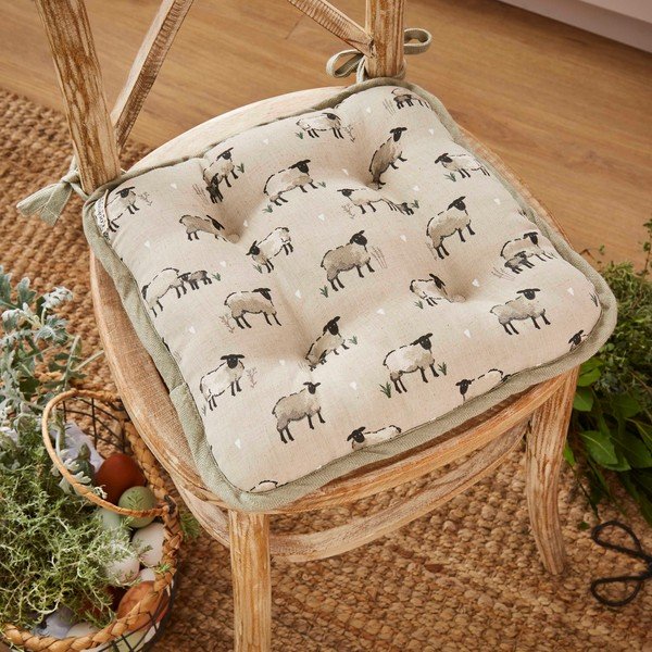 Sēdekļa spilvens 34x36 cm Highland Sheep – Cooksmart ®-image-1