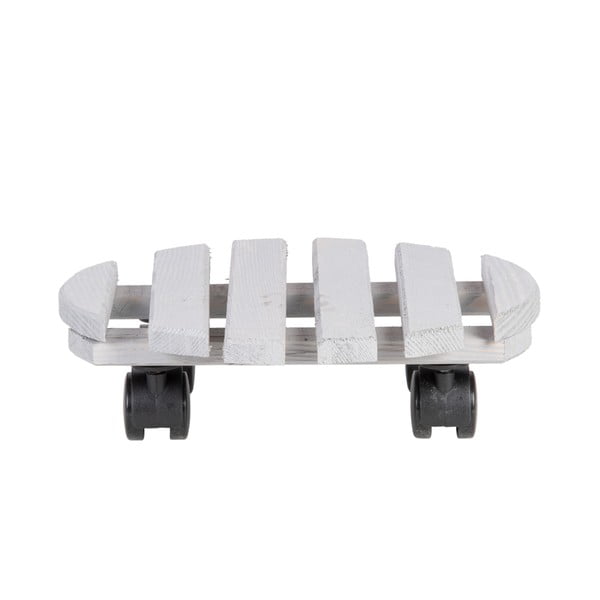 Koka pārvietojams puķu podu statīvs ø 29 cm (augstums 8 cm) Indoor & Outdoor – Esschert Design-image-2