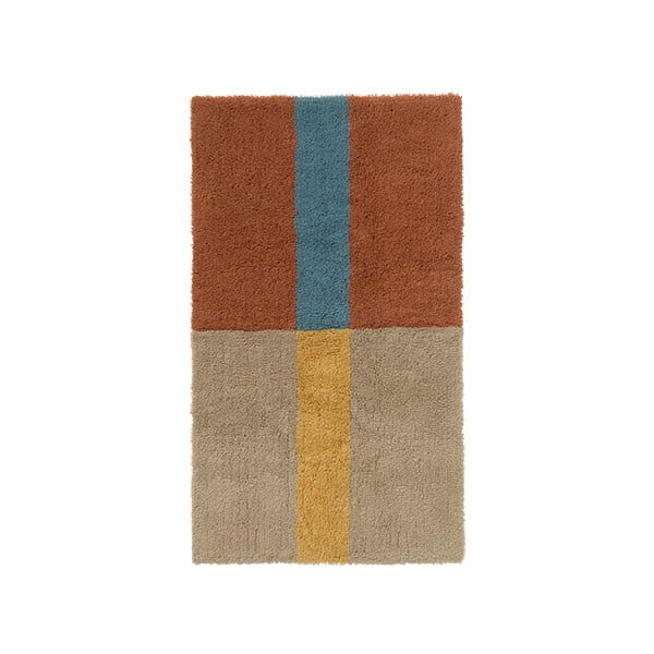 Ar rokām darināts vilnas paklājs 80x140 cm Chroma Cinnamon – Lorena Canals