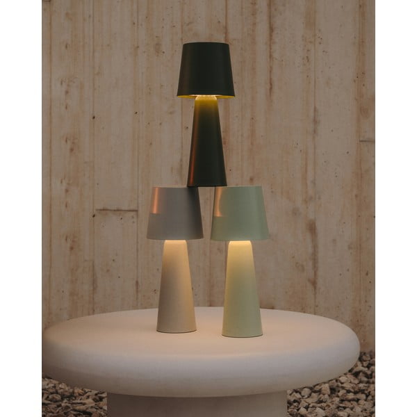 LED pārvietojams āra gaismeklis ar regulējamu spilgtumu ar USB ø 16 cm Arenys – Kave Home-image-3