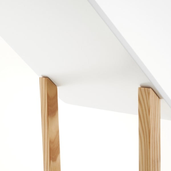 Balts bērnu grāmatu plaukts 79x131 cm – Casa Selección-image-2