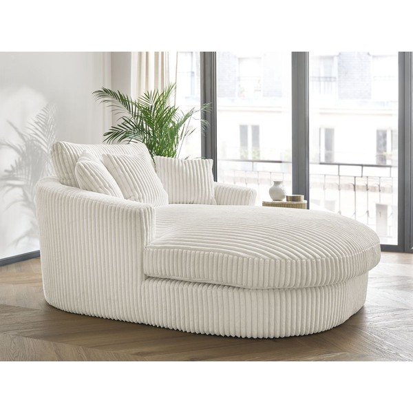 Bēšs velveta atpūtas krēsls Belem – Bobochic Paris-image-1