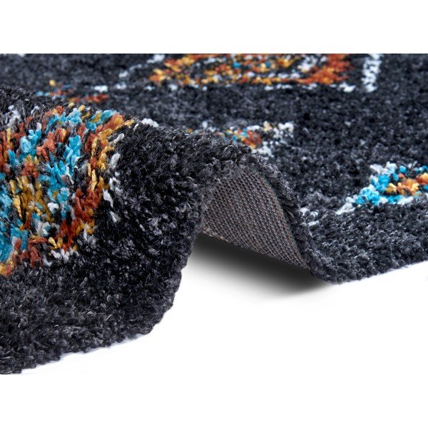 Melns paklājs Mint Rugs Phoenix, 160 x 230 cm-image-1