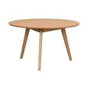 Apaļš žurnālgaldiņš ar ozolkoka imitāciju dabīgā tonī 90x90 cm Yumi – Rowico