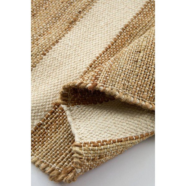 Dabīga toņa ar rokām darināts paklājs no džutas maisījuma 160x230 cm Otti – Jotex-image-3