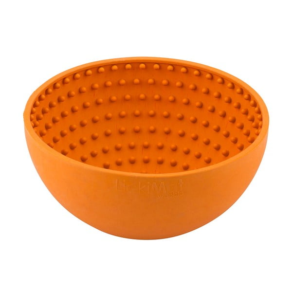 Laizīt bļodu Wobble Orange - LickiMat-image-1