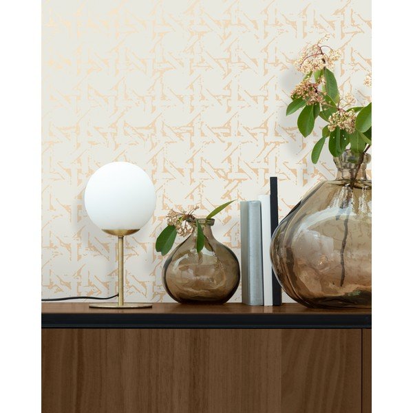 Galda lampa zelta krāsā ar metāla abažūru (augstums 28 cm) Mahala – Kave Home-image-2