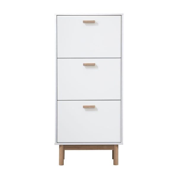 Balts atverams apavu plaukts Melanie – Støraa-image-2