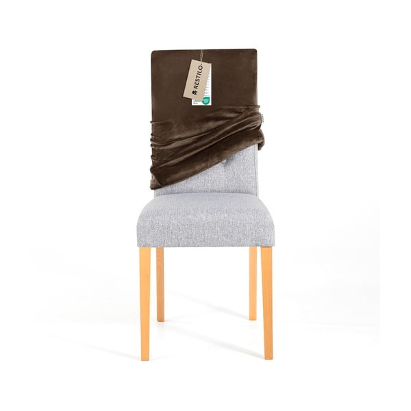 Brūns uzvelkams pārvalks krēslam 48 cm Sento – Restilo-image-3