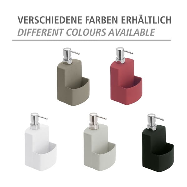 Balts šķidro ziepju dozators Wenko Festival-image-4