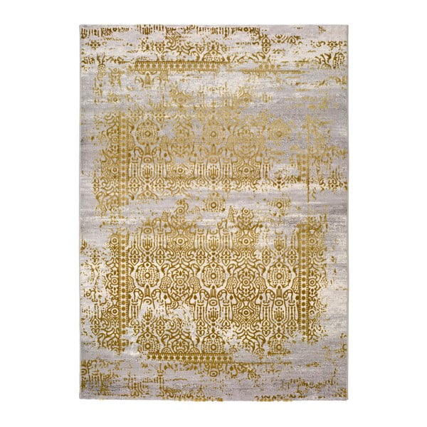 Pelēks un zelta krāsas paklājs Universal Arabela Gold, 200 x 290 cm