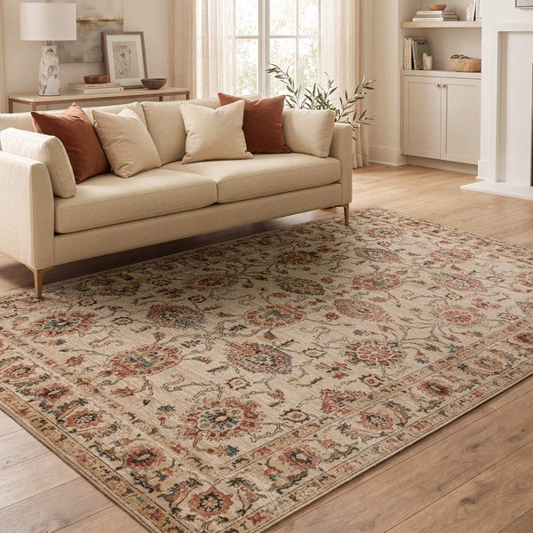 Bēšs paklājs 120x160 cm Raja – Asiatic Carpets-image-2