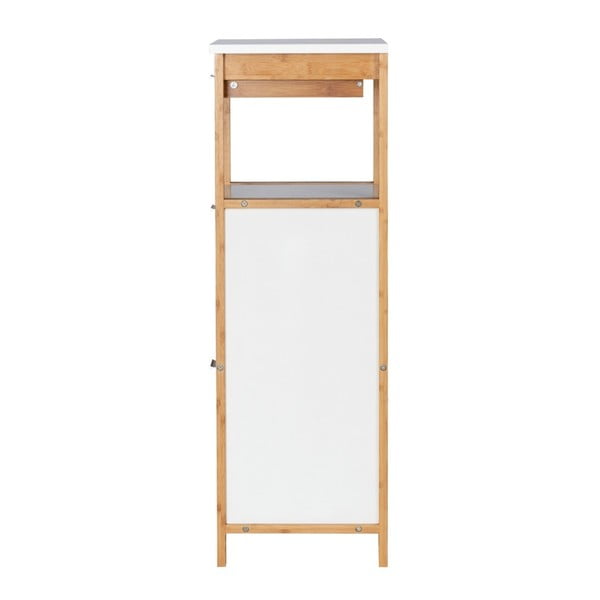 Bambusa vannas istabas plaukts ar 2 plauktiem un uzglabāšanas vietu Wenko Finja-image-1