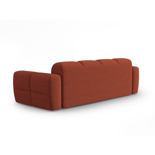 Ķieģeļu sarkans dīvāns 256 cm Lisa – Micadoni Home-image-3